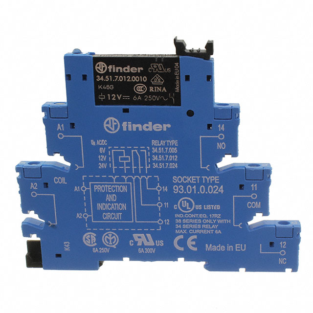 38.51.0.012.0060 Finder Relays, Inc.  Power Relays Over 2 Amps